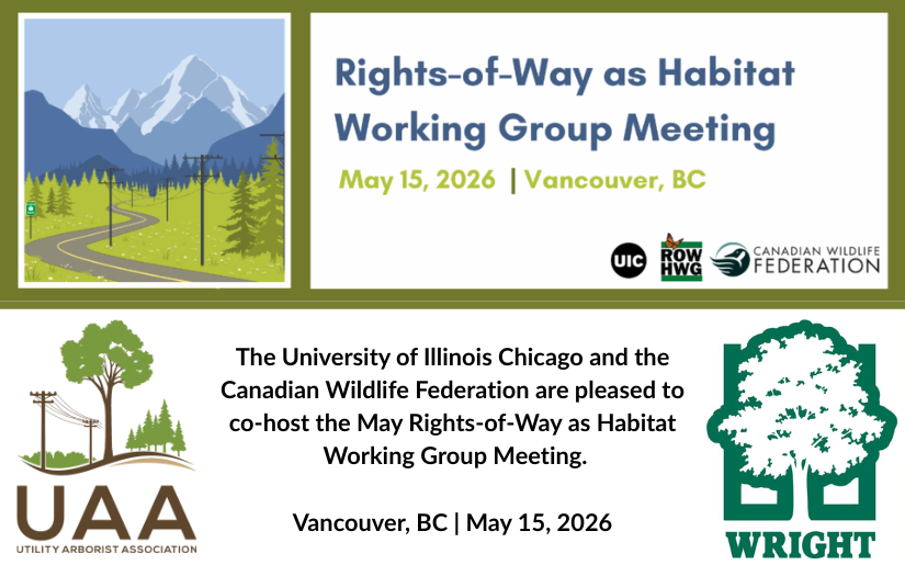 Eliza Meyer of Dovetail attending Rights-of-Way Management Symposium (ROW14)!